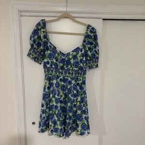 Purple and Green Alice and Olivia Dress